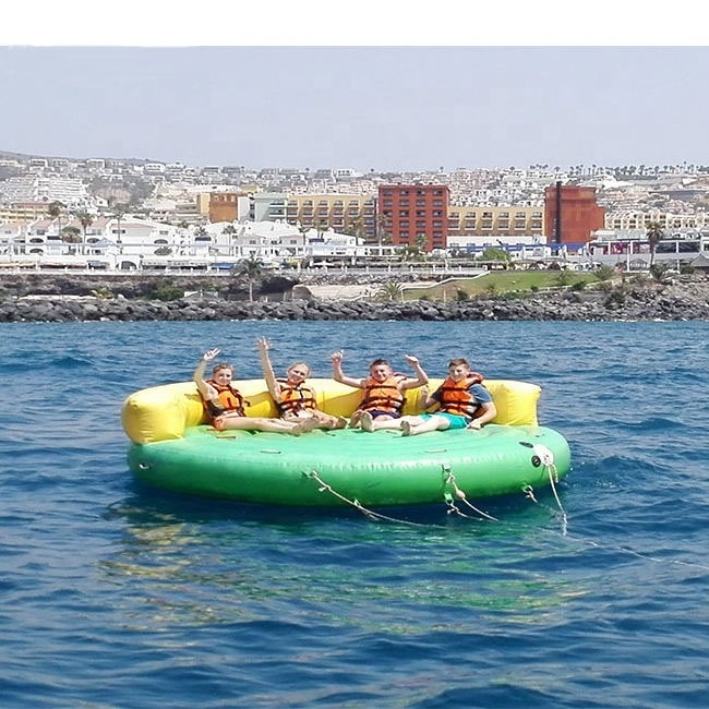 Commercial Crazy  Inflatable Floating Sofa Inflatable Towable Water Sports Inflatable UFO