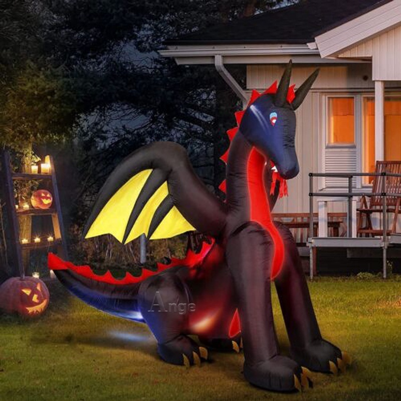 Inflatable dragon puppet costume for happy new year year outdoor parade performance dragon inflatable bounce