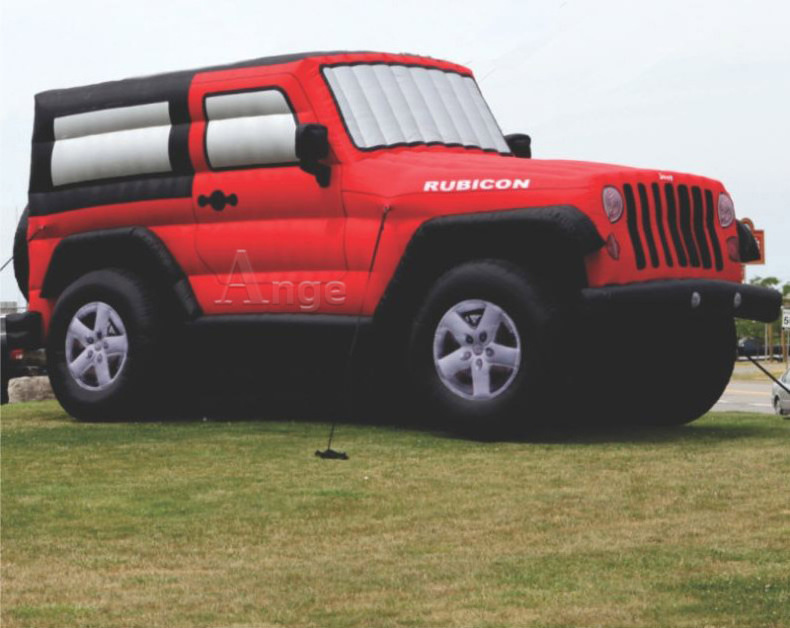 Advertising inflatable jeep car / giant inflatable jeep car model for sale