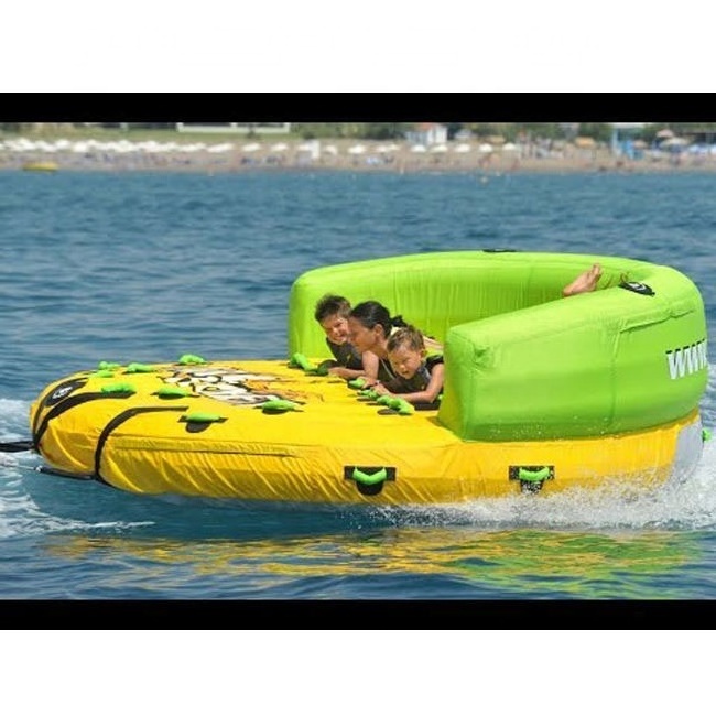 Commercial Crazy  Inflatable Floating Sofa Inflatable Towable Water Sports Inflatable UFO