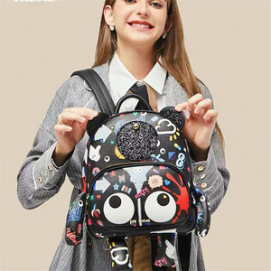 Eye theme fashion luxury shoulder handbag designer cartoon handbag bag backpack women