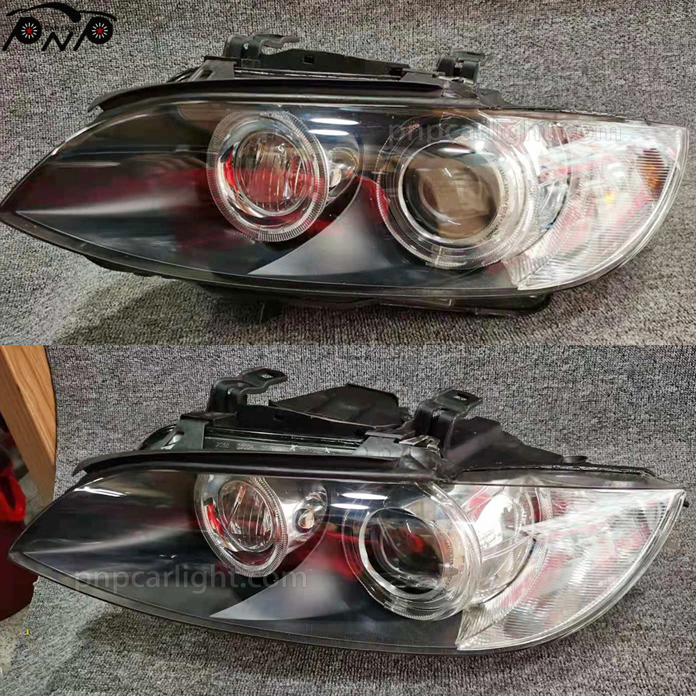 Modern Design Angel Eyes Automotive Xenon Led Car Headlight For BMW 3 Series E92 E93 E90