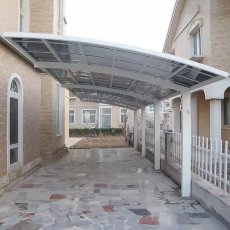 Best Sale Low Cost Outdoor Easy Assemble Solid Polycarbonate Gazebo Shed Balcony Canopy