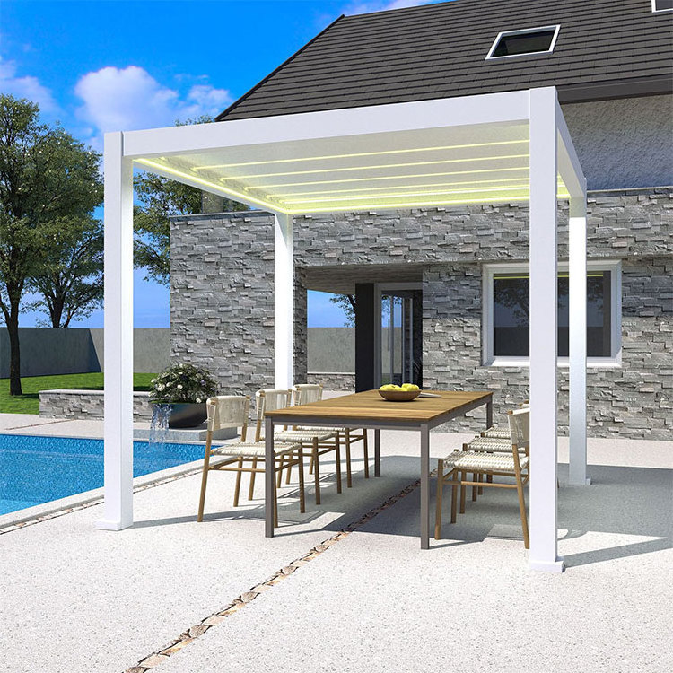 Pergola Gazebo 3x3 Aluminium 4 season