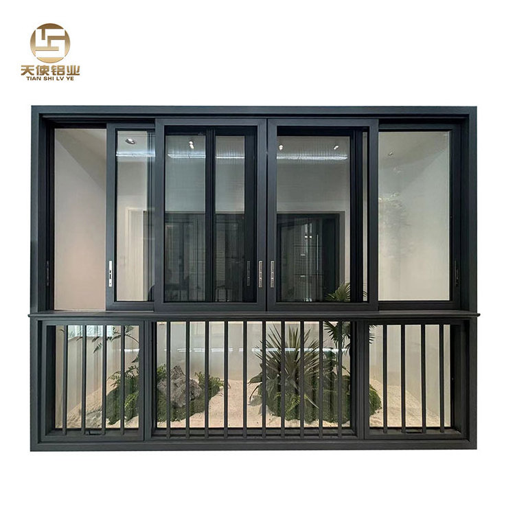 Building Materials Extrude Aluminium Sliding Window And Door Sections Profiles Soundproof Window