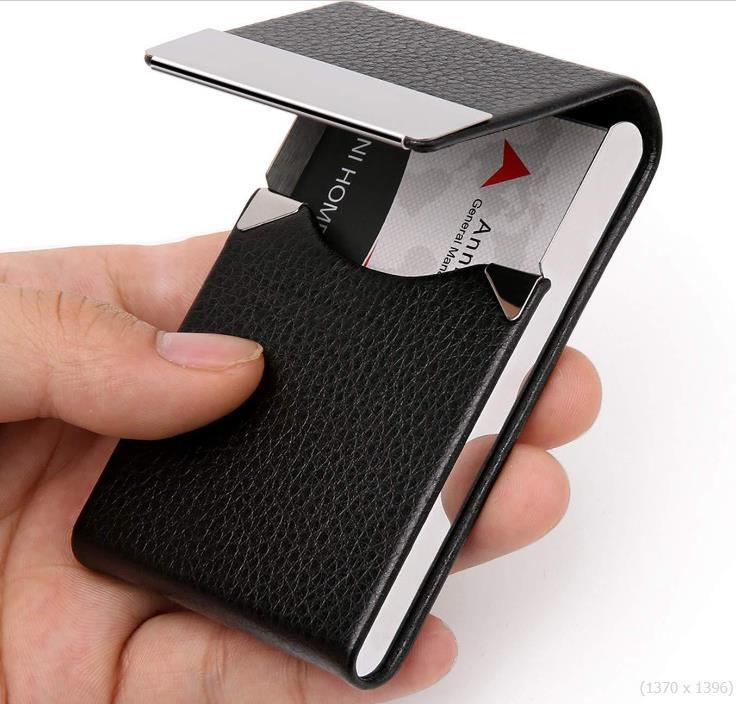 Custom Hot Selling Personalized Leather Business Card Holder