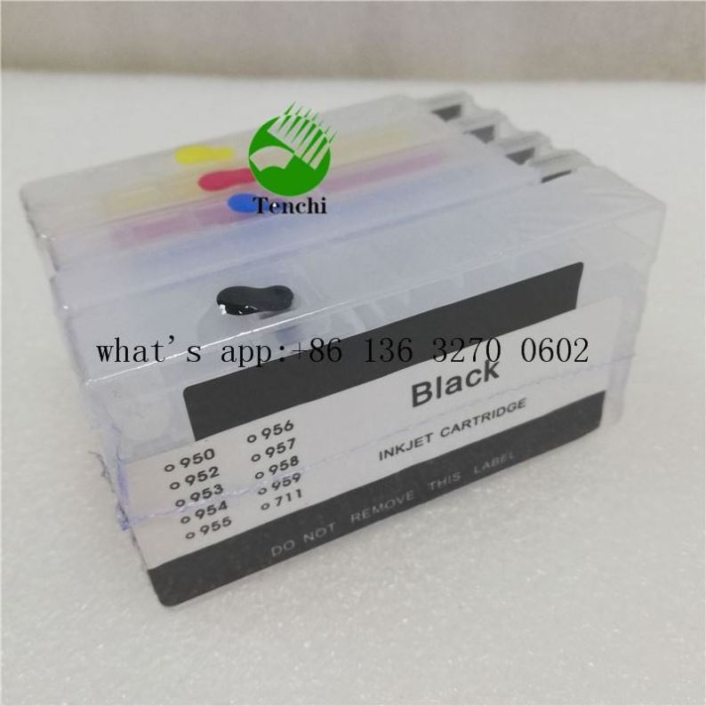 refill ink cartridge for hp officejet pro 7740 8210 printers Empty Ink Cartridge For HP 953xl 955xl For HP T120 T520 Printer