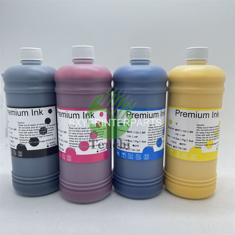 1000ML DTF ink for direct transfer film for PET film DTF ink desktop large format for epson L1800 1400 L805 DTF printer