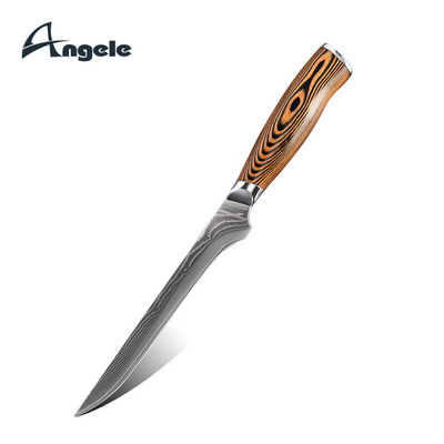 2023 new product 6inch Boning Fillet Knife with Pakka Wood Handle boning knife