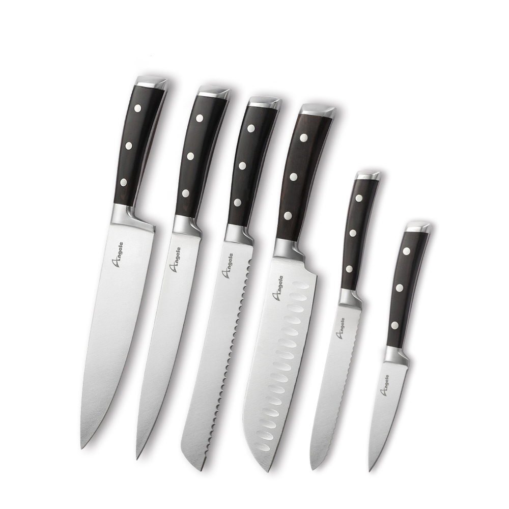 Wholesale Stainless Steel Durable 3 Pcs Kitchen Knife Set with Cutting Board