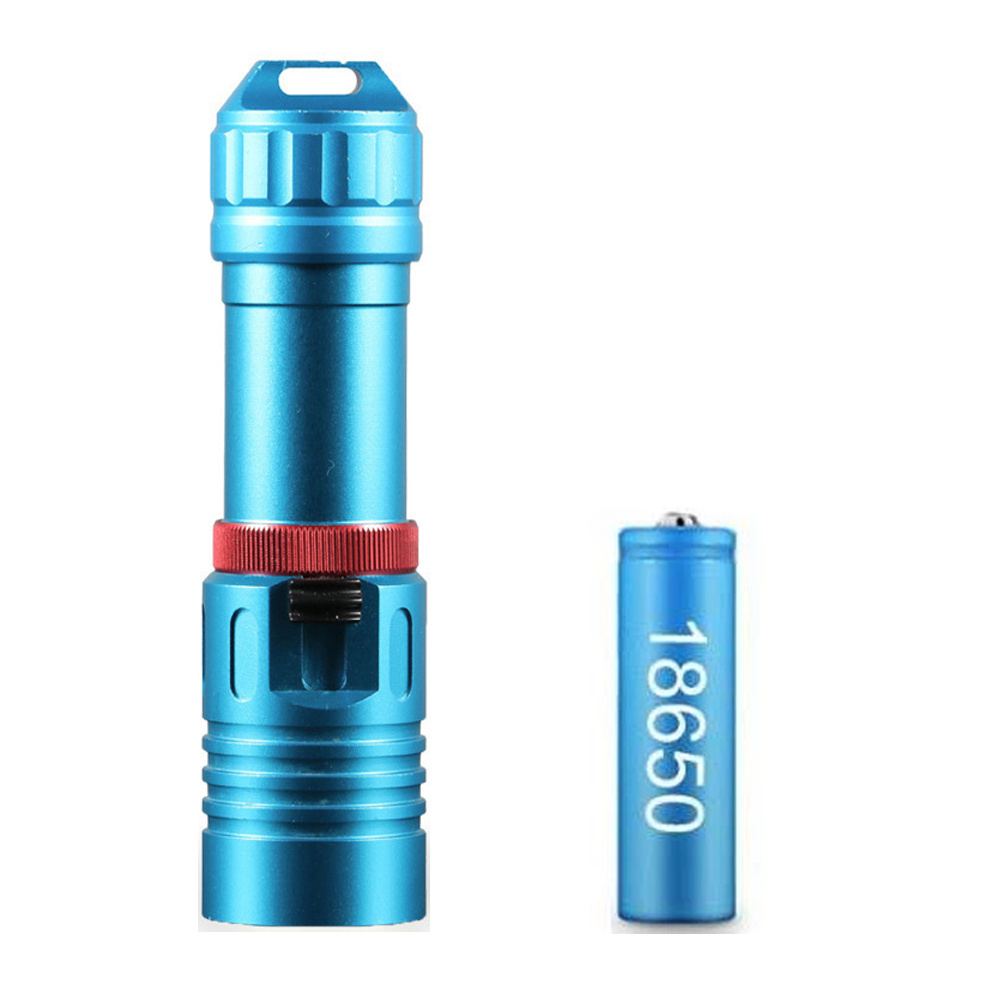 XM-L2 18650 Battery High Quality Aluminum Alloy Underwater Waterproof Diving Flashlight