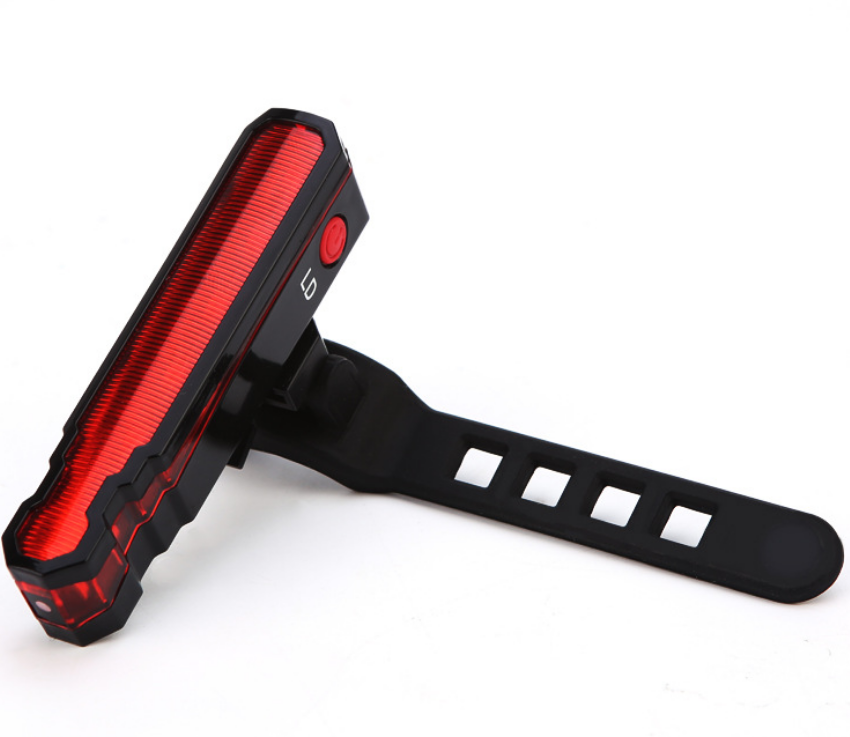 LED Bicycle Tail Light USB Rechargeable Laser COB Rear Lamp Cycling Safety Warning light with Laser Pointer