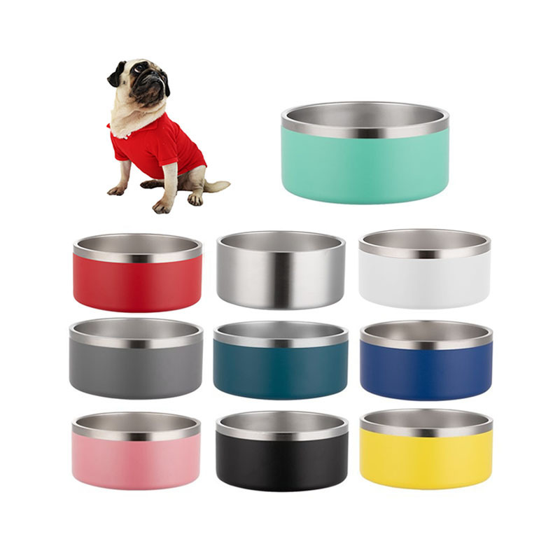 Hundenapf Wholesale Custom Cat Feeder Dog Feeding Designer Luxury Non Spill Stainless Steel Sublimation Pet Dog Bowl