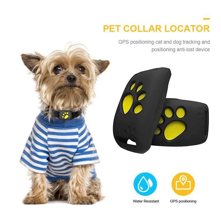 Mini Attachable Gos Dog Fitness Activity Gps Trackers 4G Tracking Collar Pet Tracker Gps Locator Anti-theft