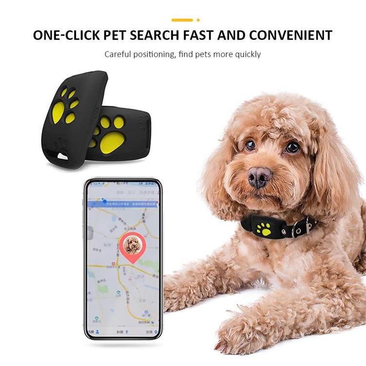 Mini Attachable Gos Dog Fitness Activity Gps Trackers 4G Tracking Collar Pet Tracker Gps Locator Anti-theft