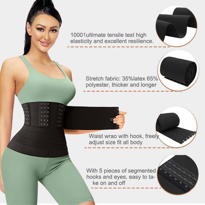 Underwear Waist Trainer Shaper Fitness Workout Sports Long Torso Vendors Thick Wrap Belt With Loop Without Bone Women