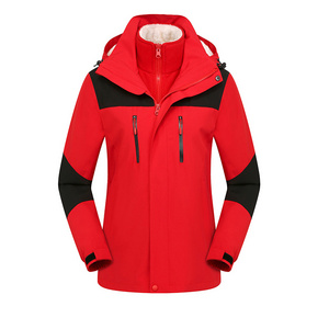 High Quality Custom Ladies Mens Softshell Sports Windproof Outdoor Hiking Climbing Walking Winter Jacket