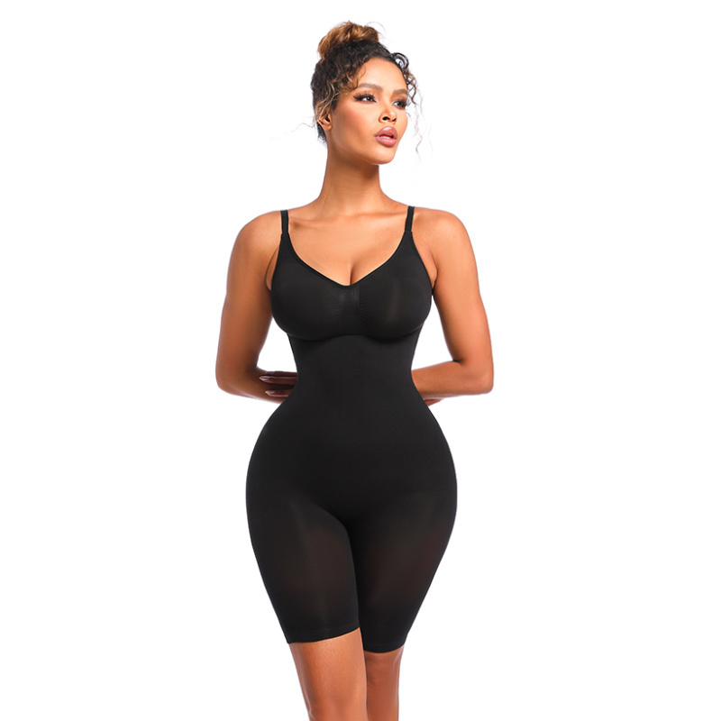 Custom Service Corset Jumpsuit Full Shapewear High Elastic Enhancer Butt Lifter Shaper Women Seamless Body Shaper For Women