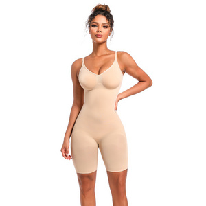 Custom Service Corset Jumpsuit Full Shapewear High Elastic Enhancer Butt Lifter Shaper Women Seamless Body Shaper For Women