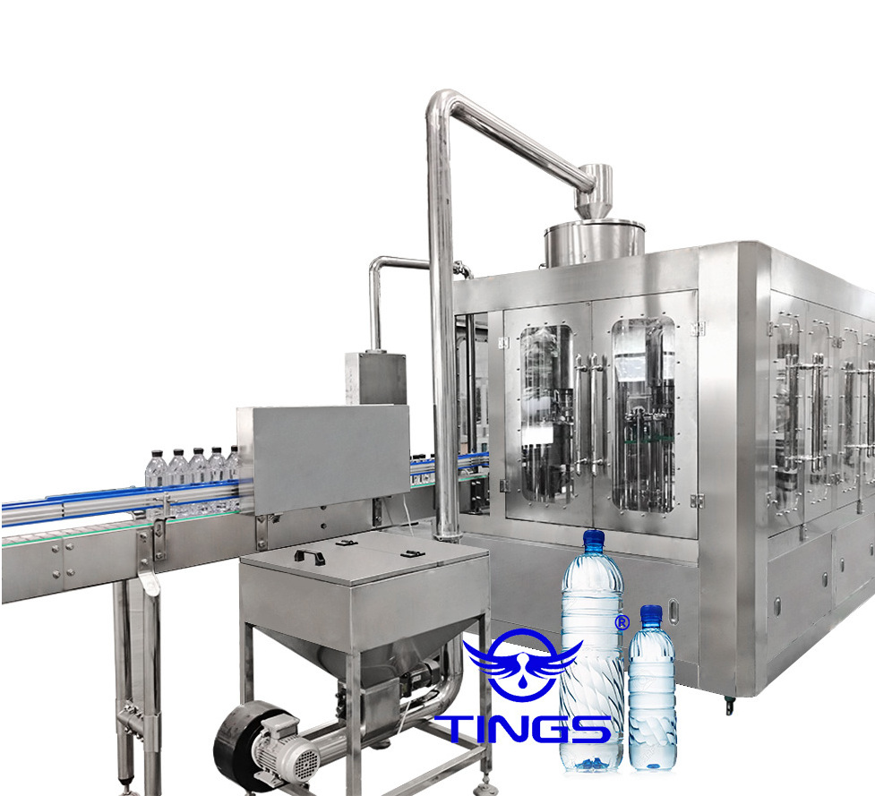 Full automatic mineral water production line water bottling filling machine