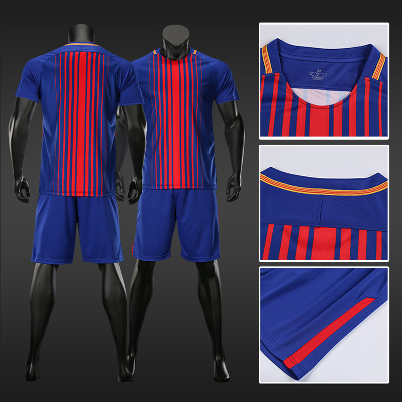 2023 New Arrivals Men Summer Soccer Jersey Outfit Sets Custom Logo Fashion High Quality Football Jersey 2 Piece Shorts Set