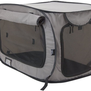 SportPet Designs Large Pop Open Kennel, Portable Cage Kennel Pet Carrier Collection