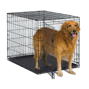 Super Resistant Indoor Stackable Dog Cages Carrying Medium Industrial Cage For Dog Pet Cages Carriers Houses Animal Dog Kennel