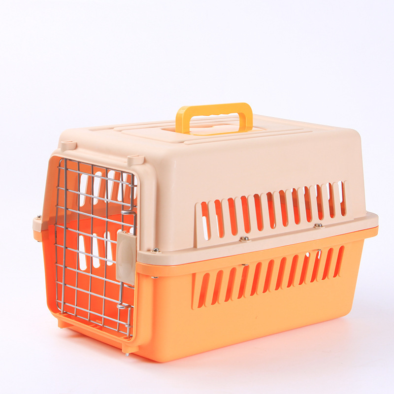 Brand cage functional cover black plastic topper carrier travel pet dog and cat crate