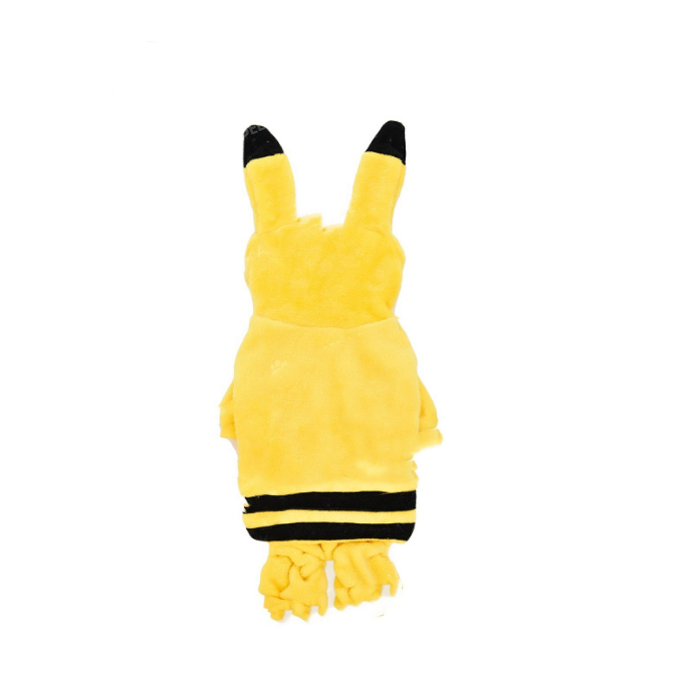 Cartoon Pikachu Design Pet Clothes Dog Puppy Hoodie