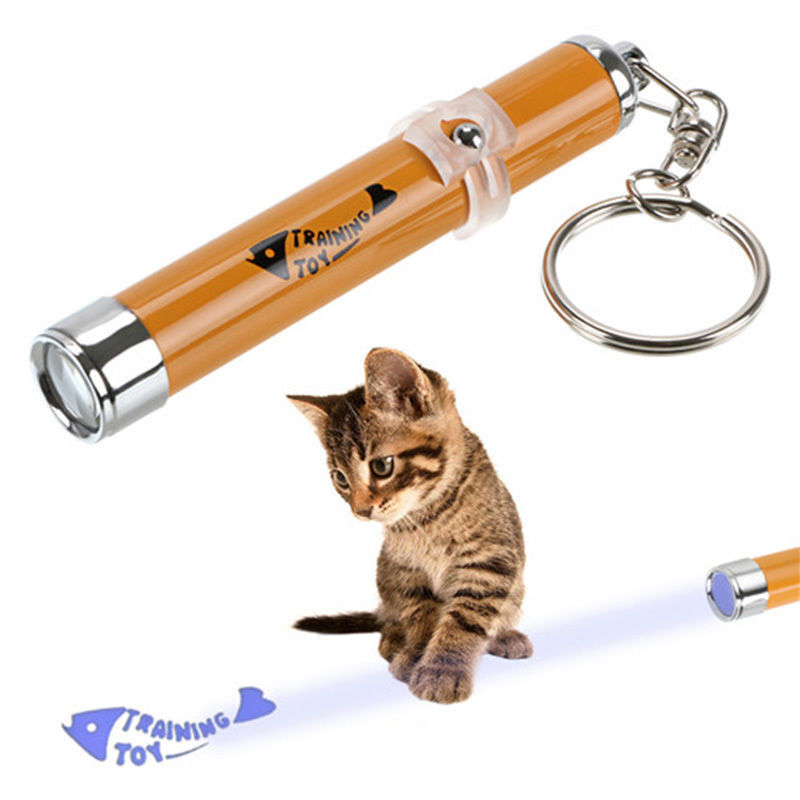 Led light torch cat laser toy Creative and Funny Pet Cat Toy LED Laser Pointer light Pen interactive cat toy