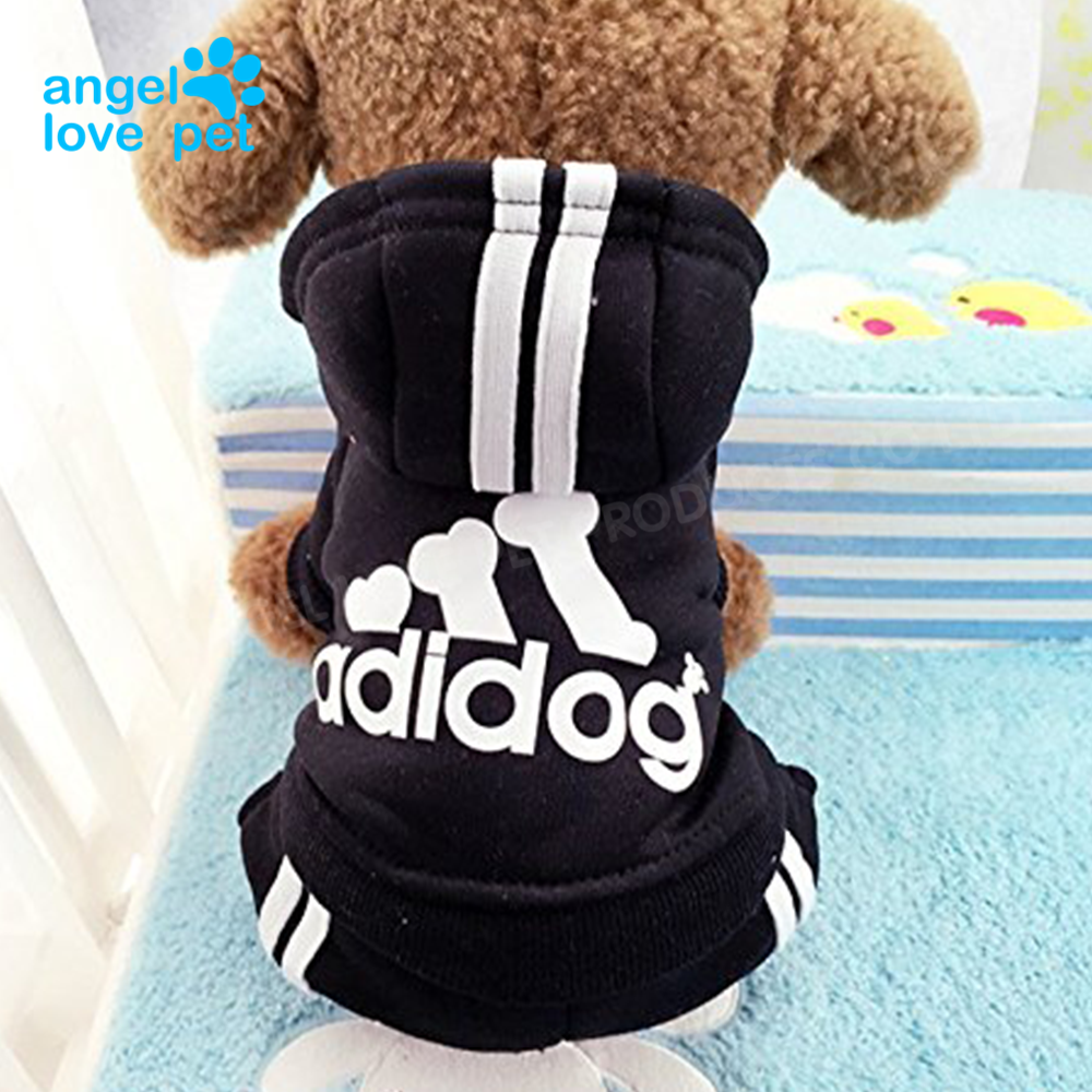 dog fashions pet accessories clothes winter dog sports adidog hoodie clothes