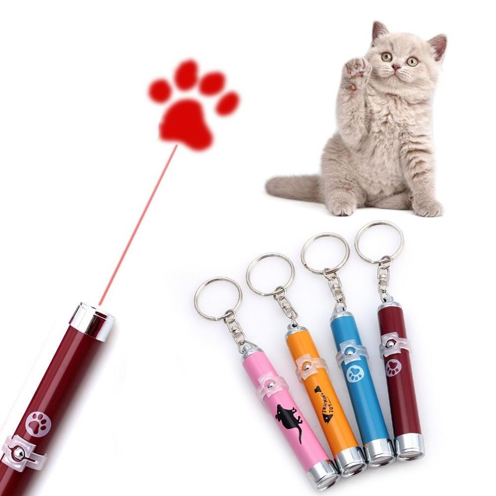 Led light torch cat laser toy Creative and Funny Pet Cat Toy LED Laser Pointer light Pen interactive cat toy