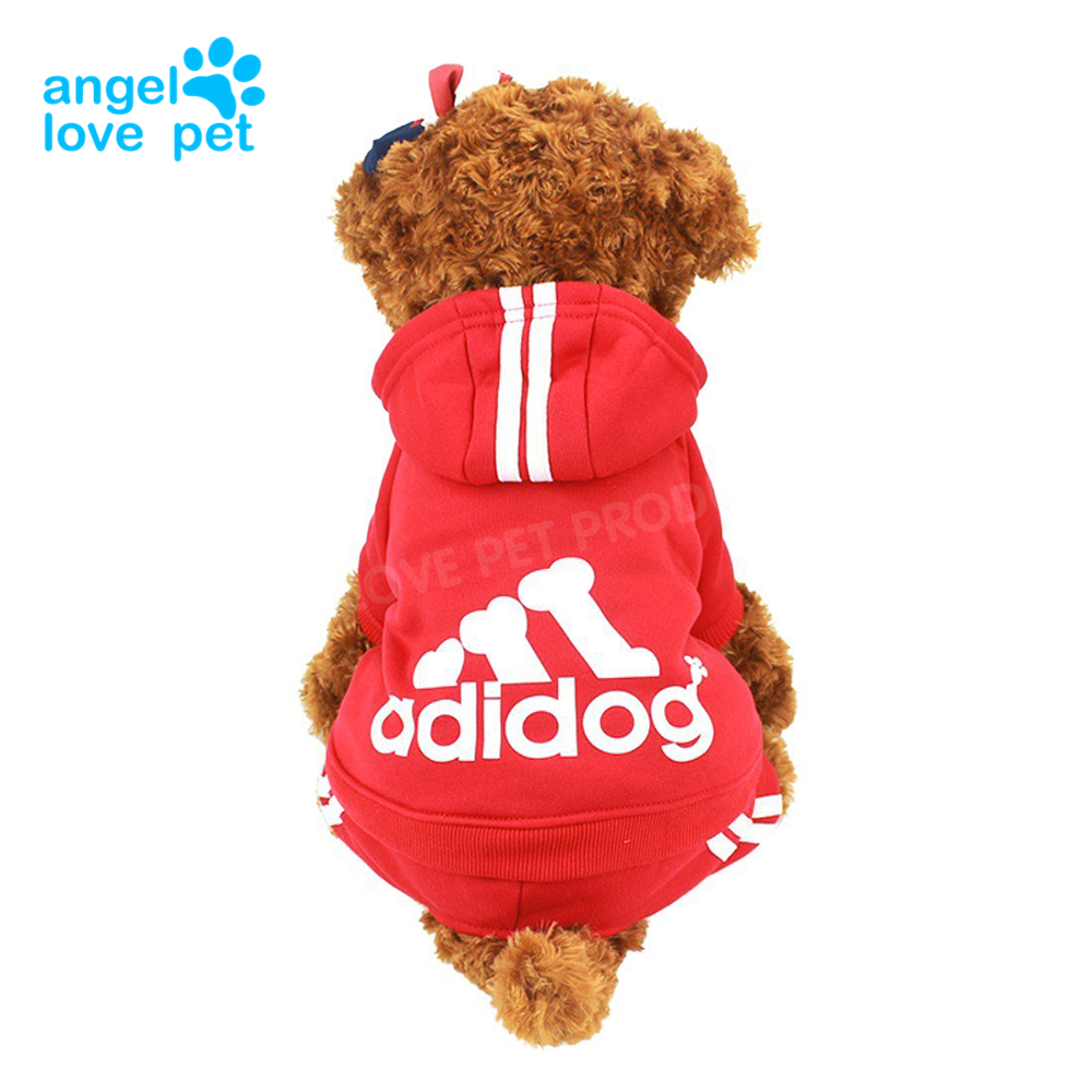 dog fashions pet accessories clothes winter dog sports adidog hoodie clothes