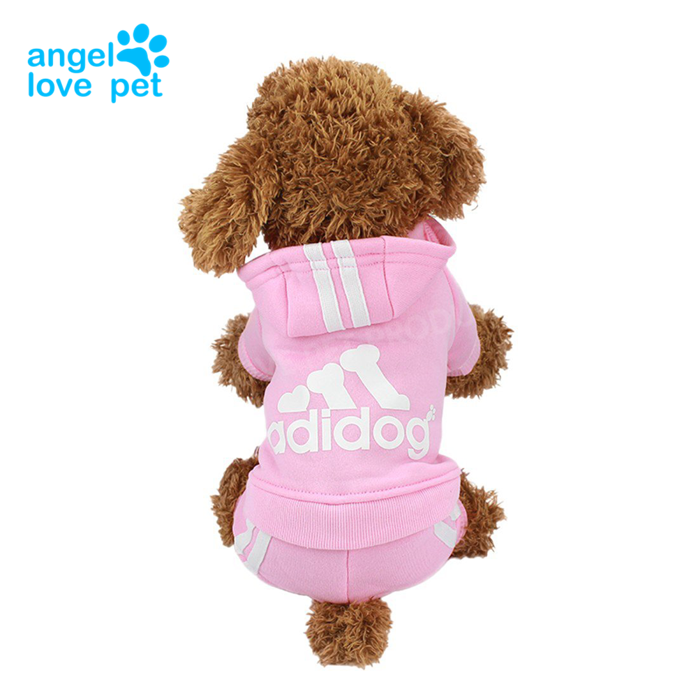 dog fashions pet accessories clothes winter dog sports adidog hoodie clothes