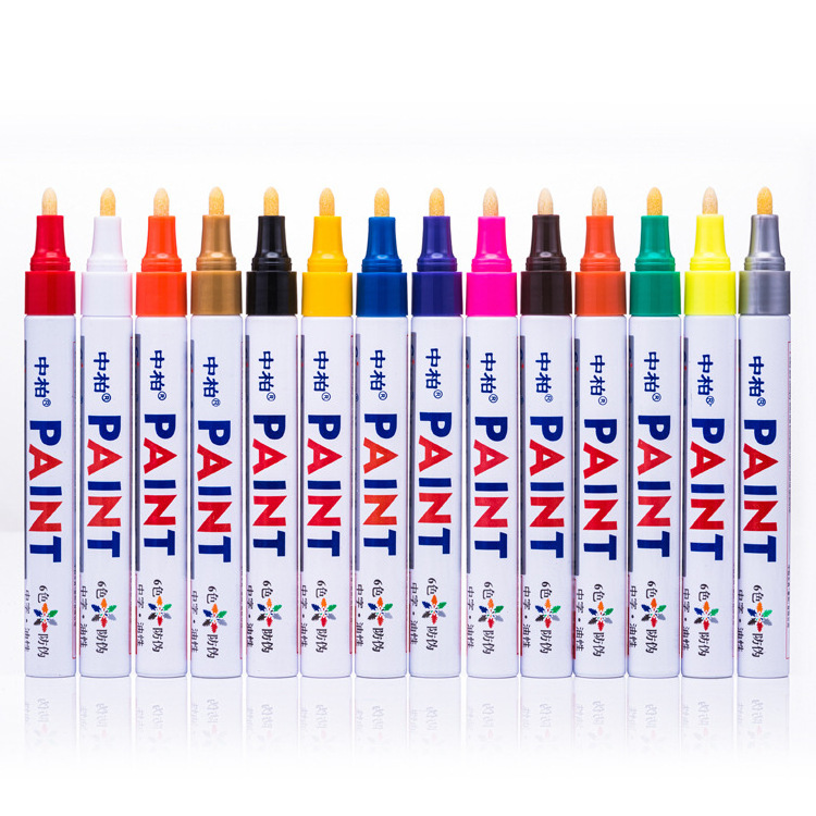 Sipa SP-110 12 colours oil based waterproof durable permanent tyre paint marker pen