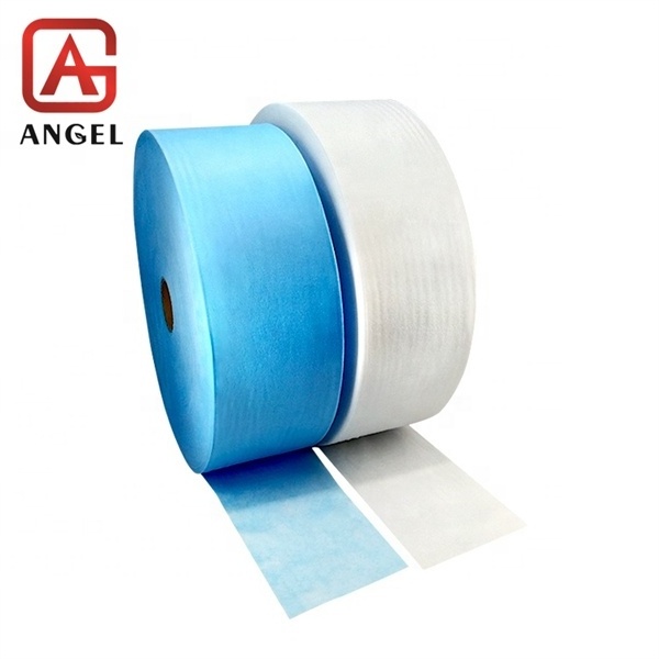 China non woven supplier polypropylene spunbond roll fabric raw materials textile nonwoven fabric for mask