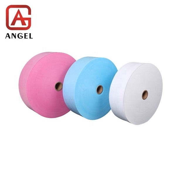 China non woven supplier polypropylene spunbond roll fabric raw materials textile nonwoven fabric for mask