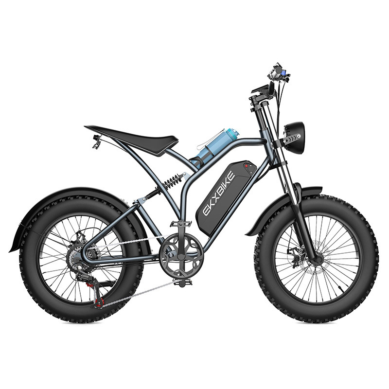 EKX T1 Electric Bike 20 inch Fat Tires 1000W Motor 48V20AH Lithium Battery Road Electric Bicycle For Adults Mountain E-Bike MTB