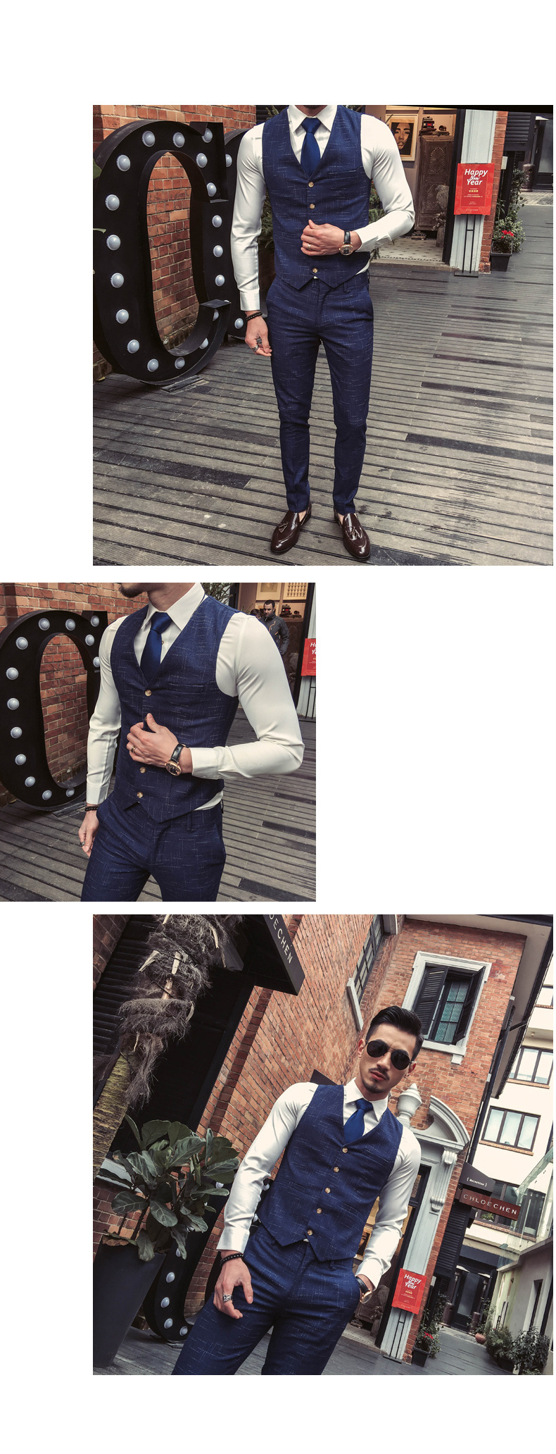 2020 3 piece latest men suit design business slim fit suit men