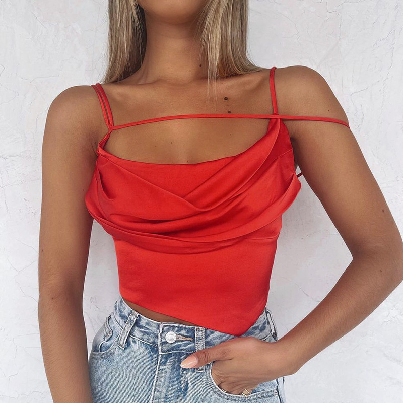 summer 2022 latest hot girl fashion vest top women new trendy boob tube top for sale