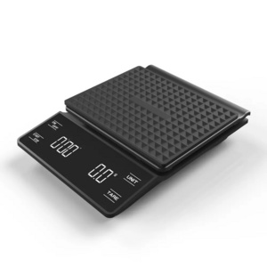 Best Recommended LED Display 3kg 0.1g Smart Digital Coffee Scale with Tare and Timer