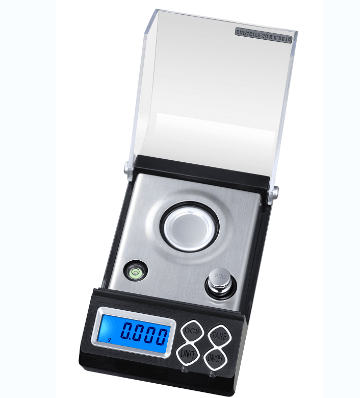 0.001g Digital Counting Carat Scale 20g 30g 50g 0.001g Precision Portable Electronic Jewelry Scales Gold Germ Medicinal Balance