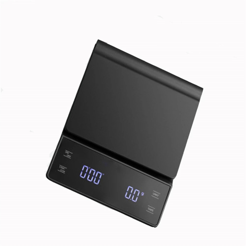 Best Recommended LED Display 3kg 0.1g Smart Digital Coffee Scale with Tare and Timer