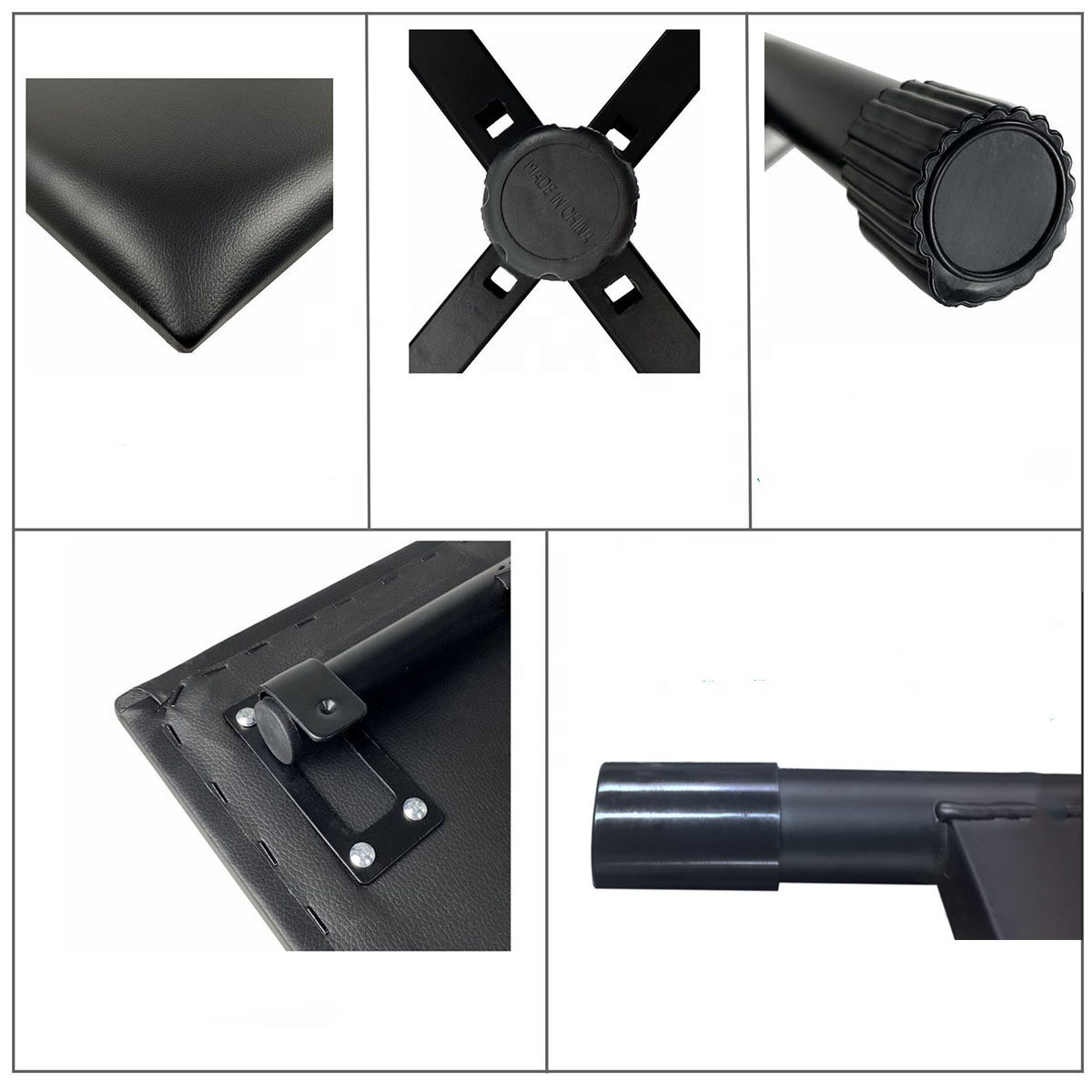 X-Style Electronic Piano Stool Electronic Guitar Drum Stool Folded Black Piano Bench Piano accessories