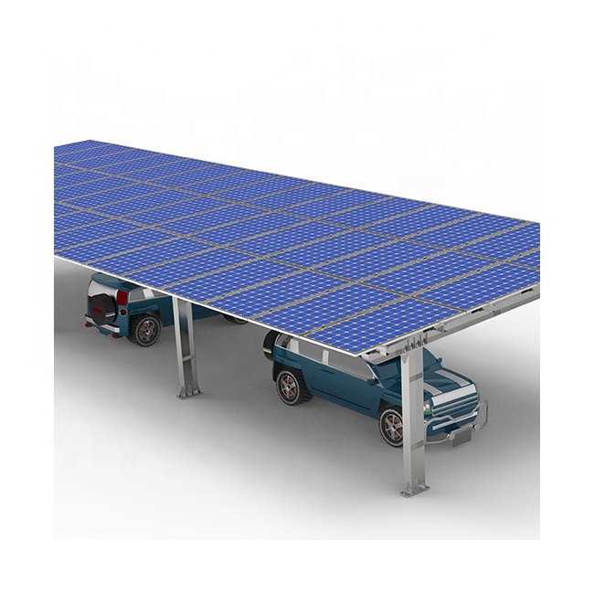 flat roof carport kit / solar mounting structure brackets solar carport mounting system pv parking structure solar