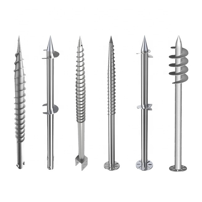 screw earth anchors / helical screw pile/ ground anchor screw