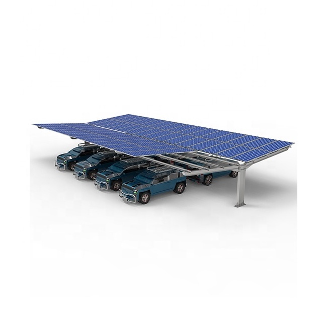 flat roof carport kit / solar mounting structure brackets solar carport mounting system pv parking structure solar