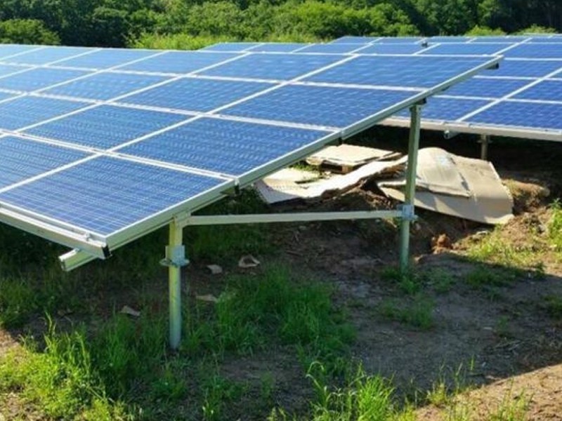 Easy installation aluminum photovoltaic frame / solar stand / solar panel mount