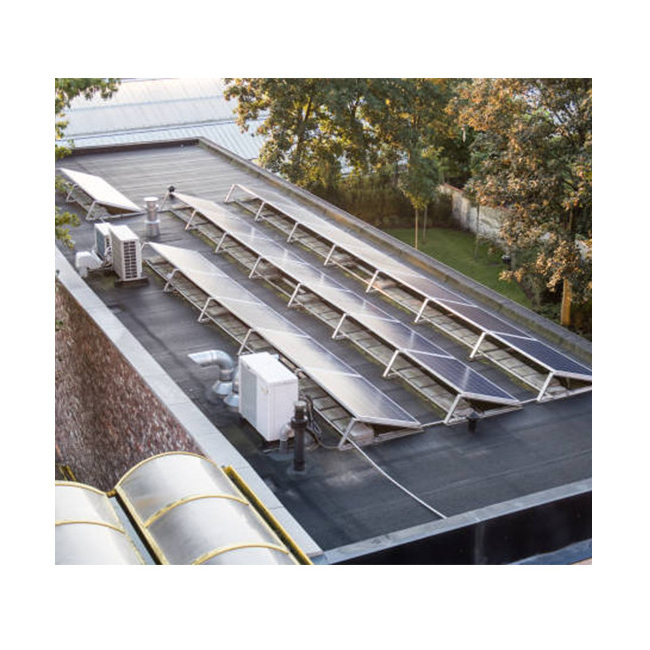 Angels Flat Roof Ballast Mount Solar Racking System For Flat Roof ballast