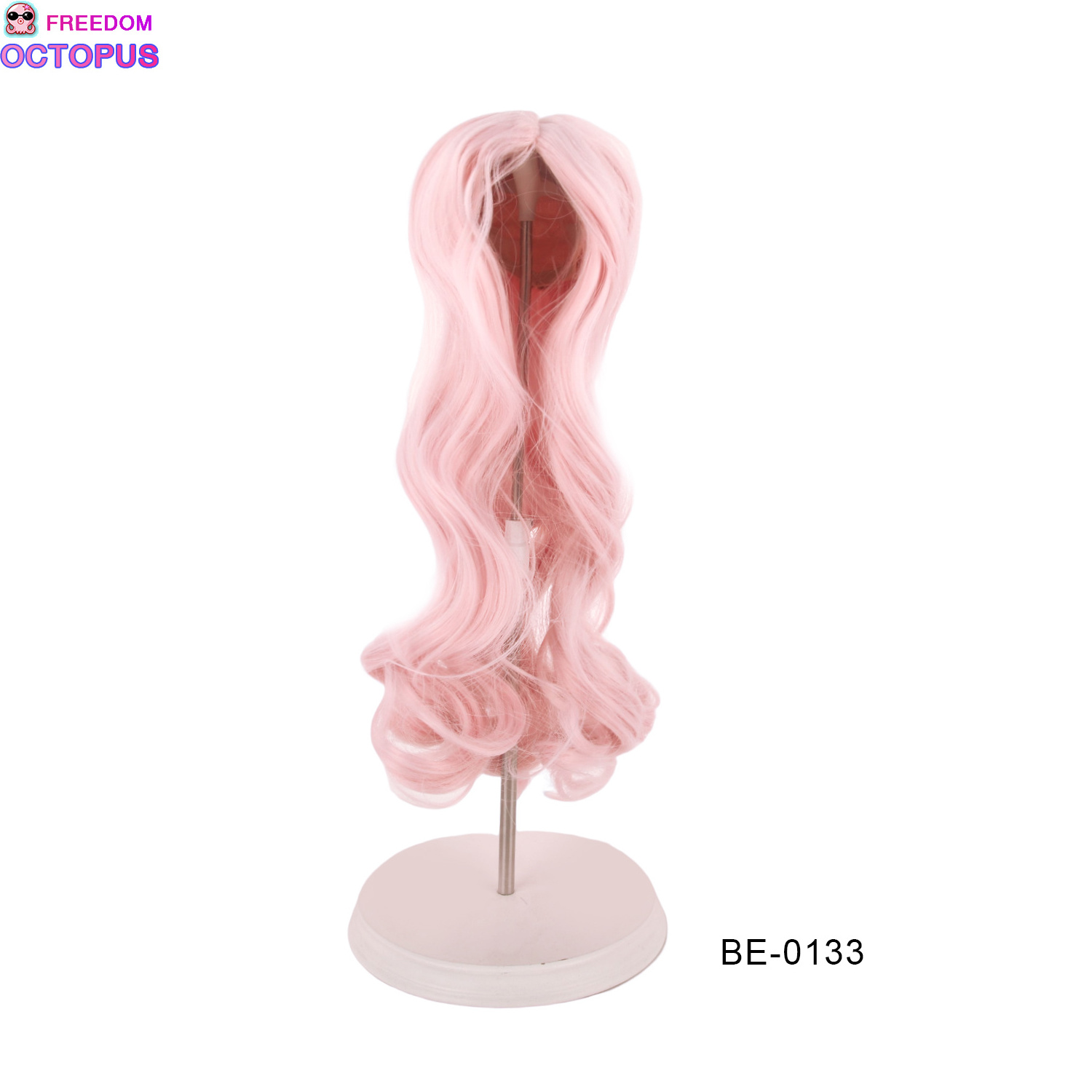 New Arrival BJD Hair Wig Doll Mini Accessories Pink Dolls Synthetic Wig